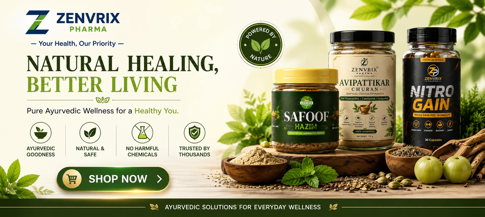 Premium Herbal & Wellness Solutions